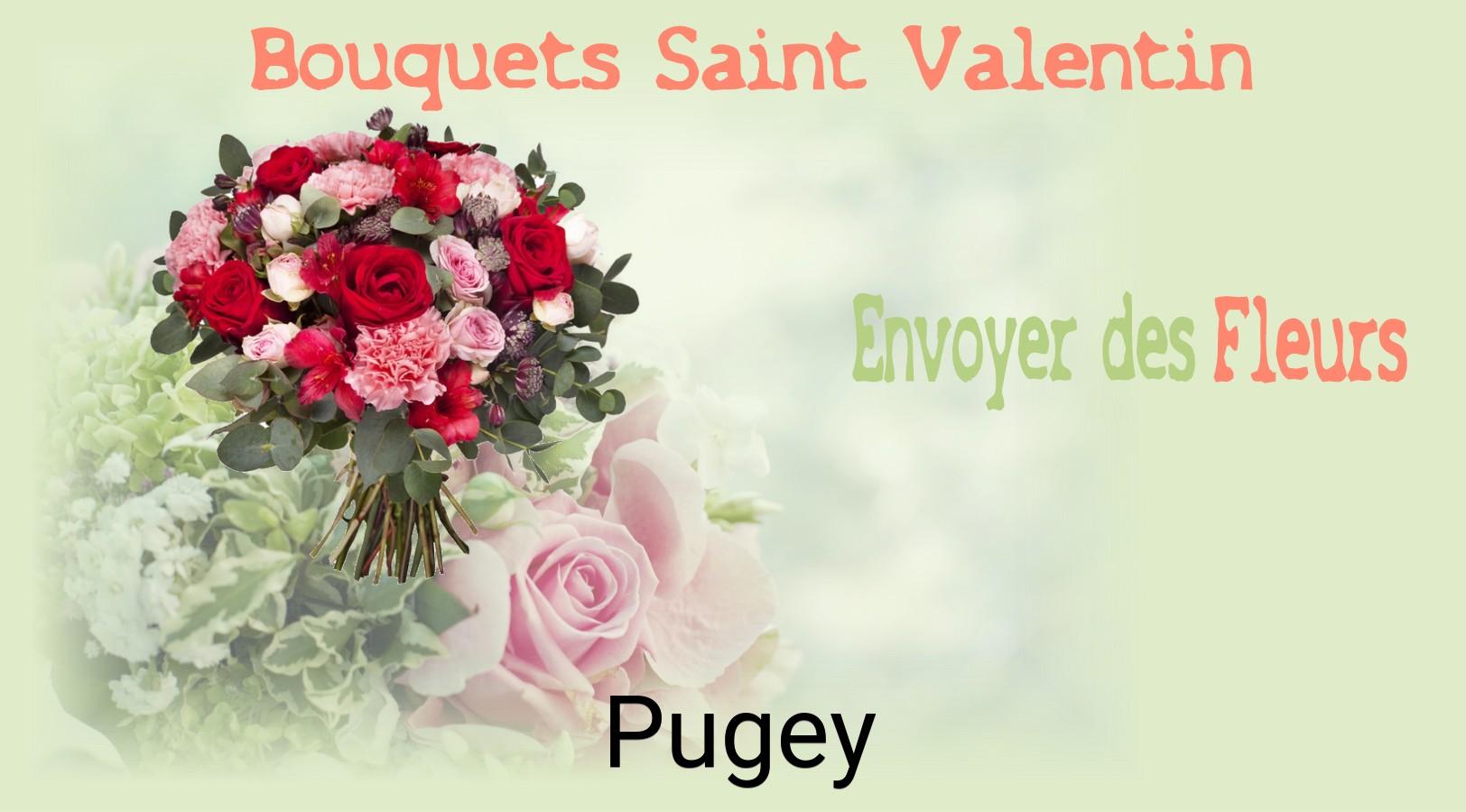 Roses de Saint-Valentin livrées à Pugey